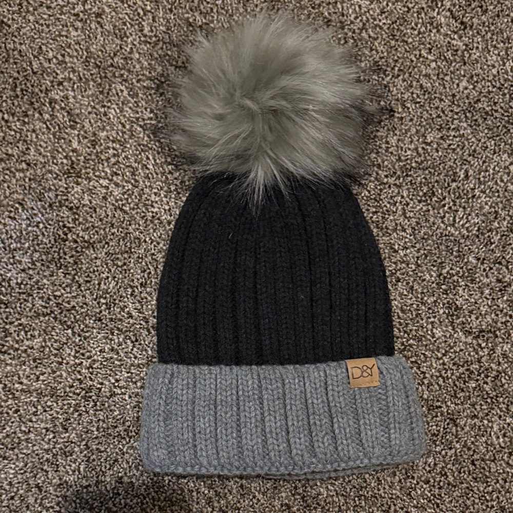 David and Young Beanie w/ Pom